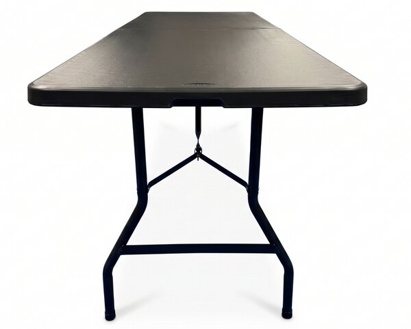 TENTino Skládací stůl 240x76 cm BLACK PŮLENÝ