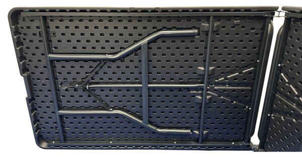 TENTino Skládací stůl 240x76 cm BLACK PŮLENÝ