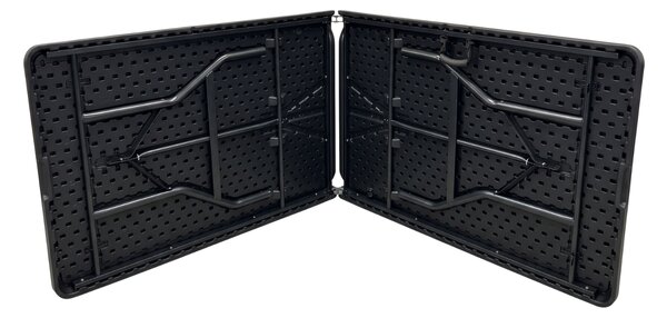 TENTino Skládací stůl 240x76 cm BLACK PŮLENÝ