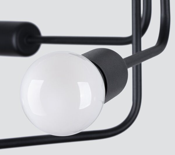 Sollux Lighting Lustr NORAH 6 černý