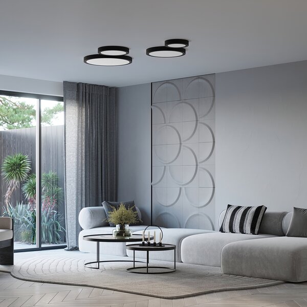 Sollux Lighting Stropní svítidlo ONYX 30 white LED 3000K