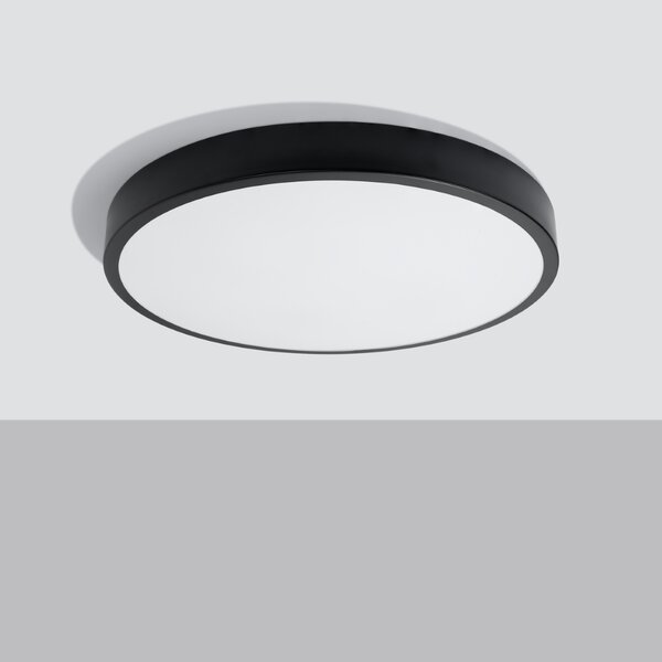 Sollux Lighting Stropní svítidlo ONYX 60 černá LED 3000K