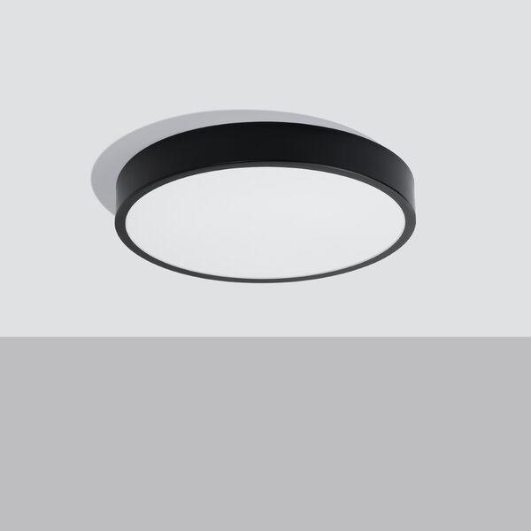Sollux Lighting Stropní svítidlo ONYX 50 černá LED 3000K