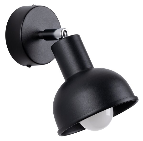 Sollux Lighting Nástěnné svítidlo ELBA černé