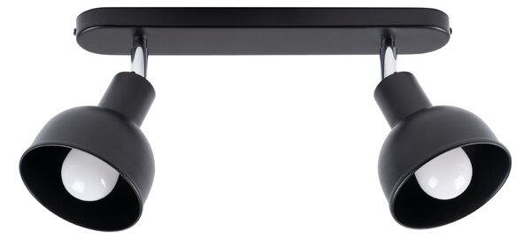 Sollux Lighting Stropní svítidlo ELBA 2 černé