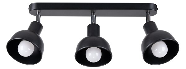 Sollux Lighting Stropní svítidlo ELBA 3 černé