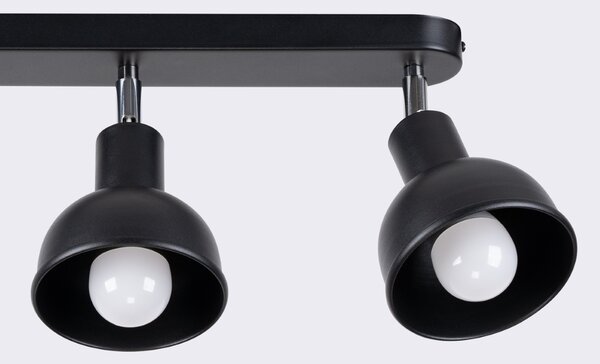 Sollux Lighting Stropní svítidlo ELBA 3 černé