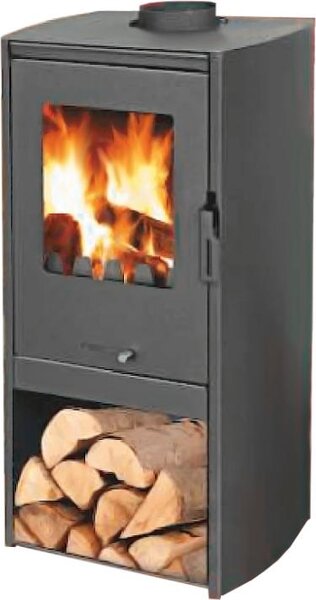 Krbová kamna BLIST POLAR, 6,4 kW, antracit