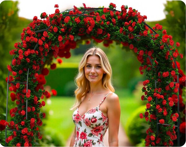 Plonos PL-990 Zahradní pergola oblouk 240 cm, zelená