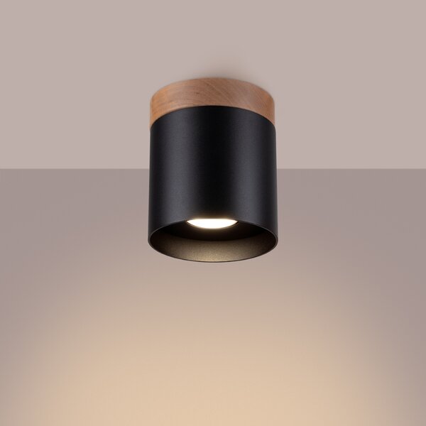 Sollux Lighting Stropní svítidlo RIF černé