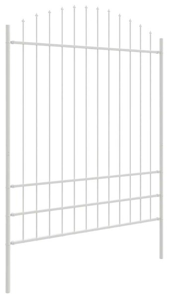 Zahradní plot WOERDEN 2 ks 170 x 225 cm Práškově lakovaná ocel 3360141