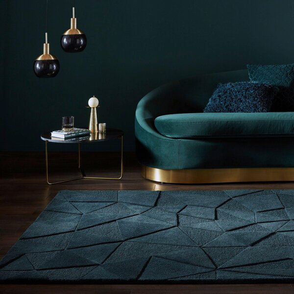 VLNĚNÝ KOBEREC, 120/170 cm modrá Flair Rugs - Online Only koberce & rohožky, Online Only