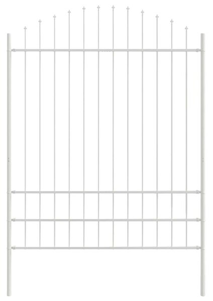 Zahradní plot WOERDEN 2 ks 170 x 225 cm Práškově lakovaná ocel 3360141