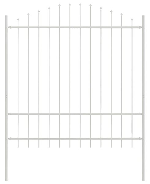 Zahradní plot WOERDEN 2 ks 170 x 215 cm Práškově lakovaná ocel 3360140