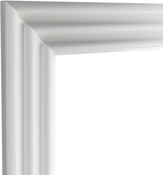 Styler Wave zrcadlo 50x142 cm obdélníkový bílá LU-12427