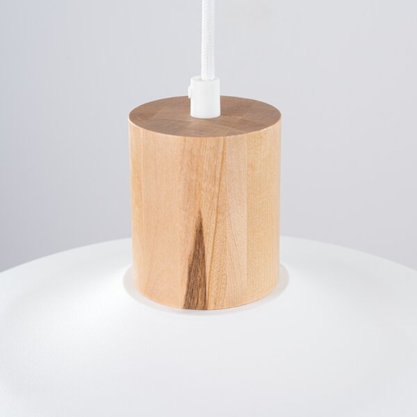Sollux Lighting Závěsná lampa INDY bílá