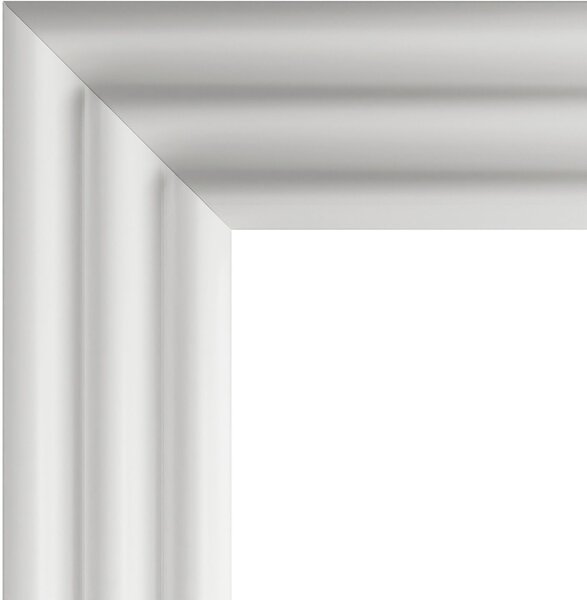 Styler Wave zrcadlo 50x142 cm obdélníkový bílá LU-12427