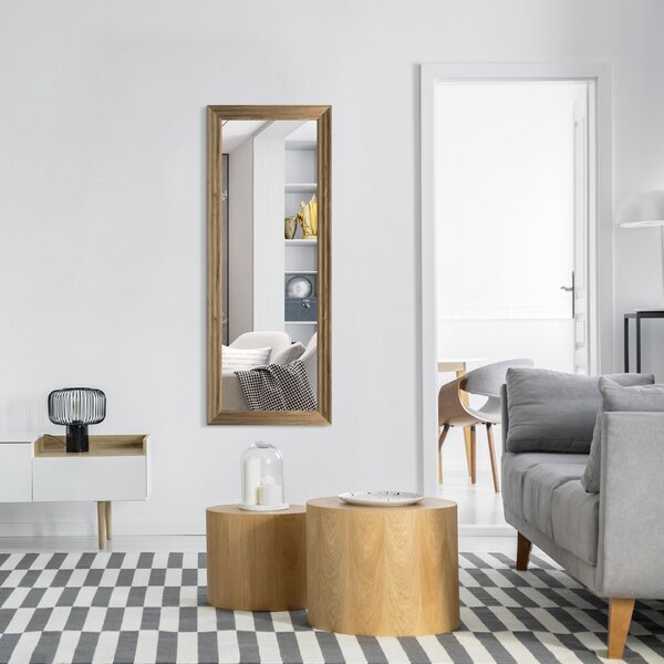 Styler Wave zrcadlo 50x142 cm obdélníkový dřevo LU-12429