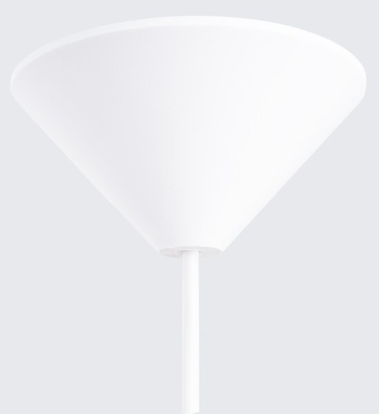 Sollux Lighting Závěsná lampa GINA bílá