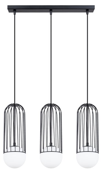 Sollux Lighting Závěsné svítidlo BRINA 3L černé