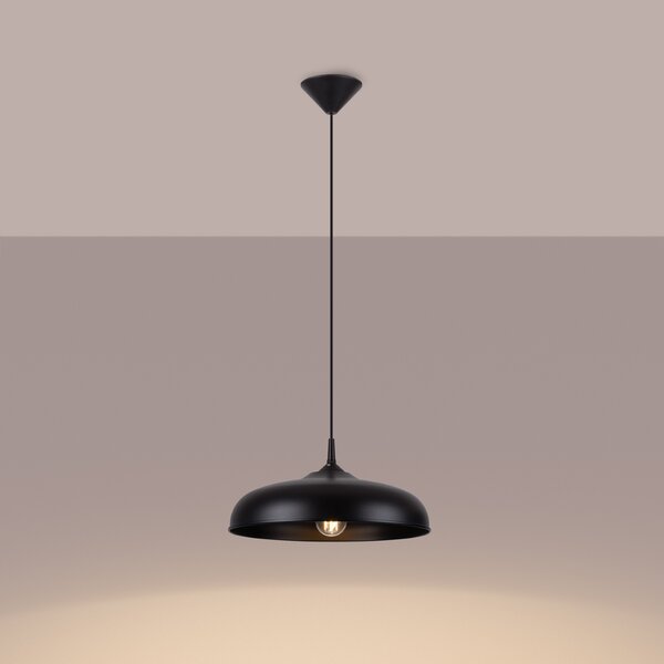 Sollux Lighting Závěsná lampa GINA černá