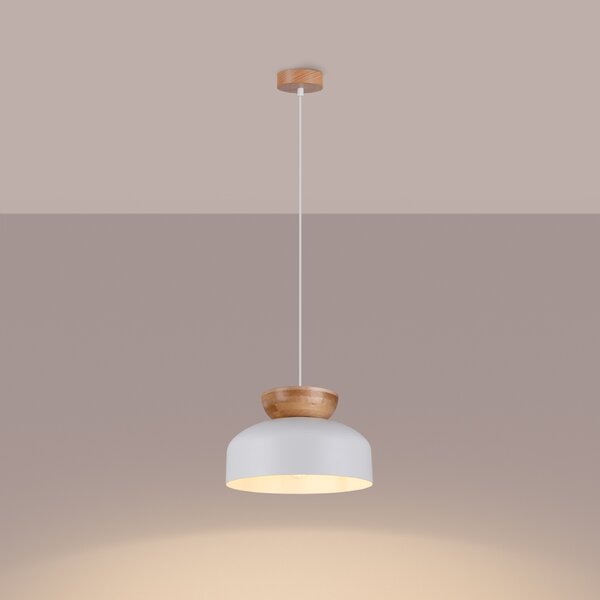 Sollux Lighting Závěsné svítidlo MARION bílé
