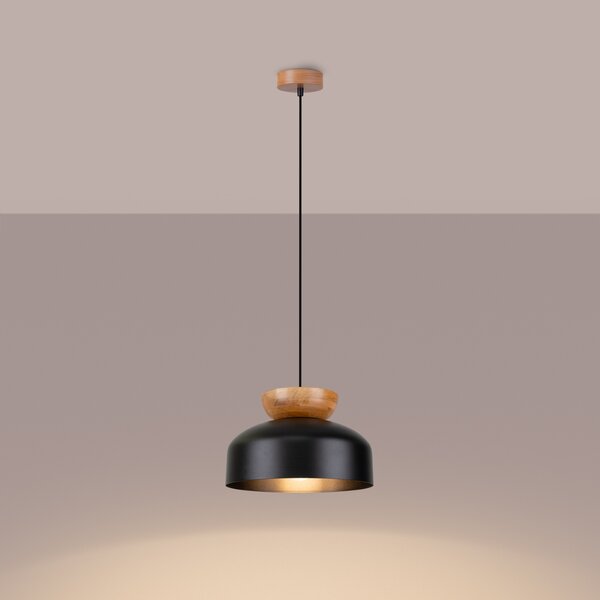 Sollux Lighting Závěsné svítidlo MARION černé