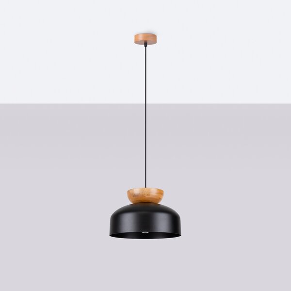 Sollux Lighting Závěsné svítidlo MARION černé