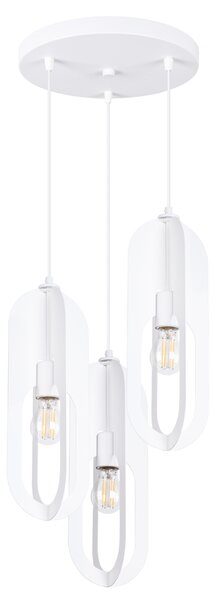 Sollux Lighting Závěsné svítidlo NICUS 1 bílé