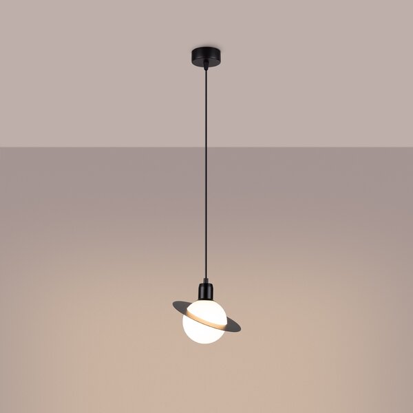 Sollux Lighting Závěsné svítidlo HYPERION 1 černé
