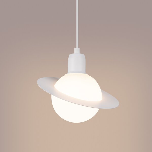 Sollux Lighting Závěsné svítidlo HYPERION 1 bílé