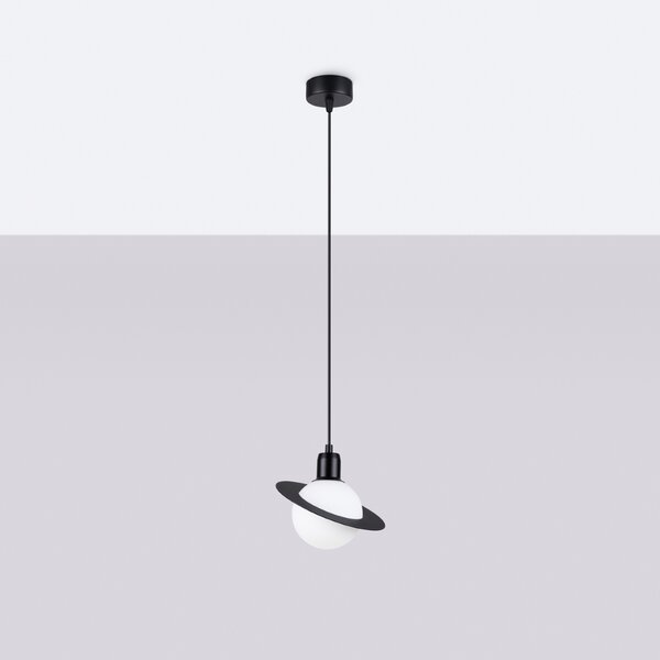 Sollux Lighting Závěsné svítidlo HYPERION 1 černé