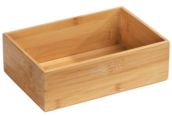 Koupelnový organizér TERRA, bambusový, L , WENKO