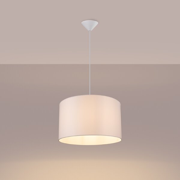 Sollux Lighting Závěsná lampa NOVA 40 bílá