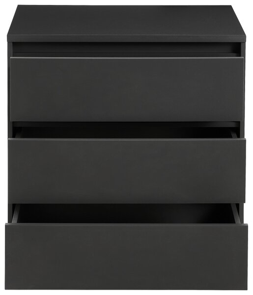 KOMODA, antracitová, 80/79/48 cm Carryhome - Široké komody, Online Only