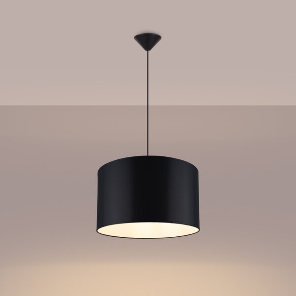 Sollux Lighting Závěsná lampa NOVA 40 černá