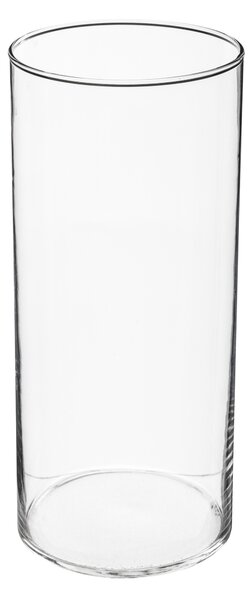 Skleněná váza CYLINDER, 30 cm