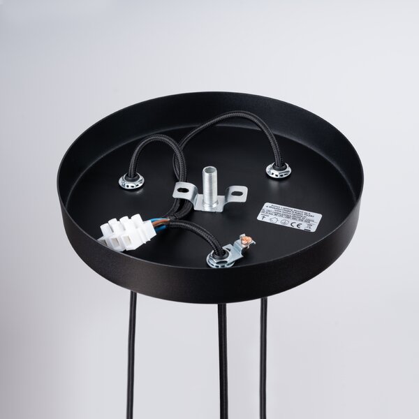 Sollux Lighting Závěsné svítidlo ARCHE 3P černé