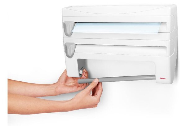 Schránka na kuchyňské utěrky a další doplňky Metaltex, délka 38 cm