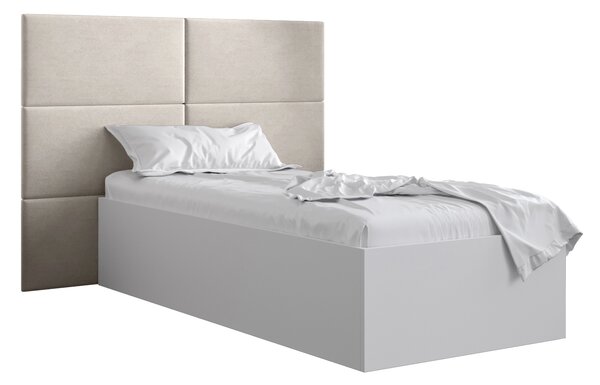 Jednolůžková postel s čalouněným čelem 90 cm. Vlastní profesionální přeprava až k Vám domů 1045900