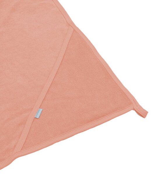 Dětská luxusní froté osuška s kapucí New Baby Comfortably 80x80 cm pink