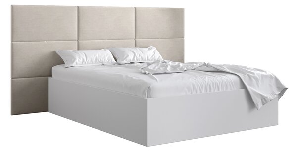 Manželská postel s čalouněným čelem 160 cm. Vlastní profesionální přeprava až k Vám domů 1045927