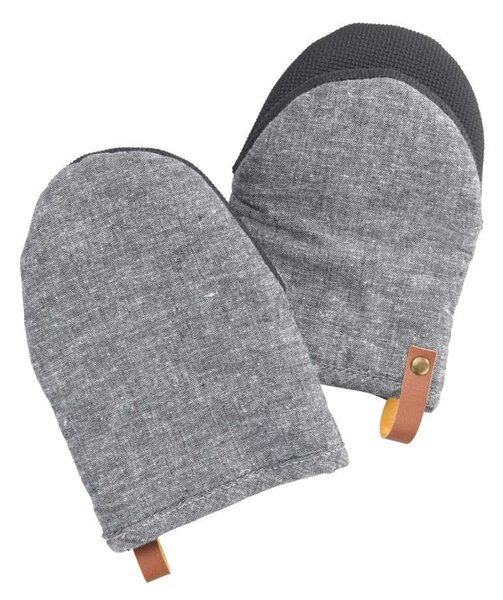 Kuchyňské chňapky ADA MINI, 2 ks, bavlna, šedé, WENKO