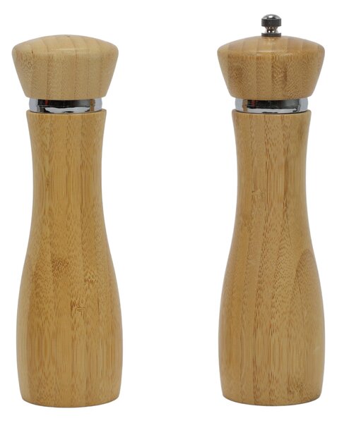 Bambusová mlýnek na sůl a pepř, 2 ks, KESPER