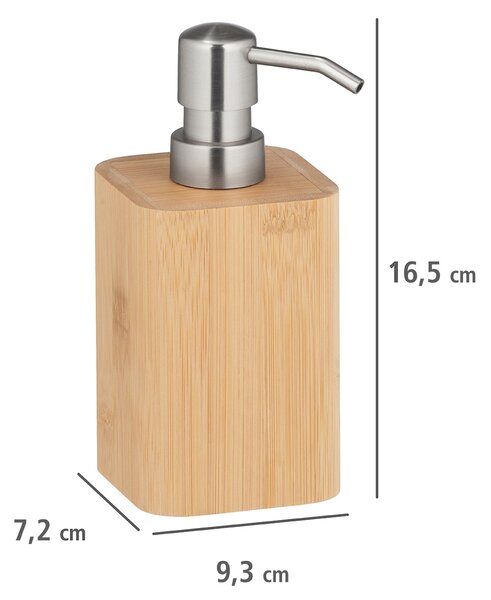 BAMBUSA dávkovač tekutého mýdla, bambus, 220 ml, Wenko