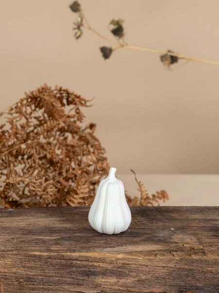 Storefactory Scandinavia Keramická Dýně Hillinge White - Small SF564