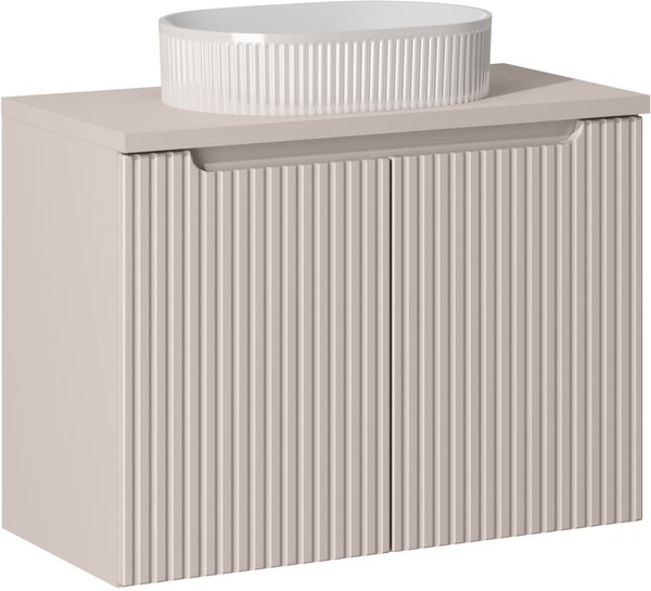 Sada skříňka Comad Nova Cashmere NOVA CASHMERE 82-80-2D, umyvadlo Comad Beyond BEYOND 5 WHITE ( E-6564 ), NOVA CASHMERE 89-80