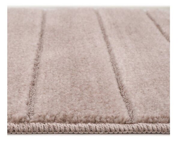 Hnědé koupelnové předložky v sadě 2 ks 50x80 cm Yeni Cizgli – Foutastic