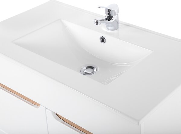 Keramické umyvadlo LAVA WHITE 60 cm - bílé