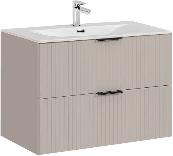 Sada skříňka Comad Adel Cashmere ADEL CASHMERE 82-80-2S, umyvadlo Comad Sky SKY80/DP-8099